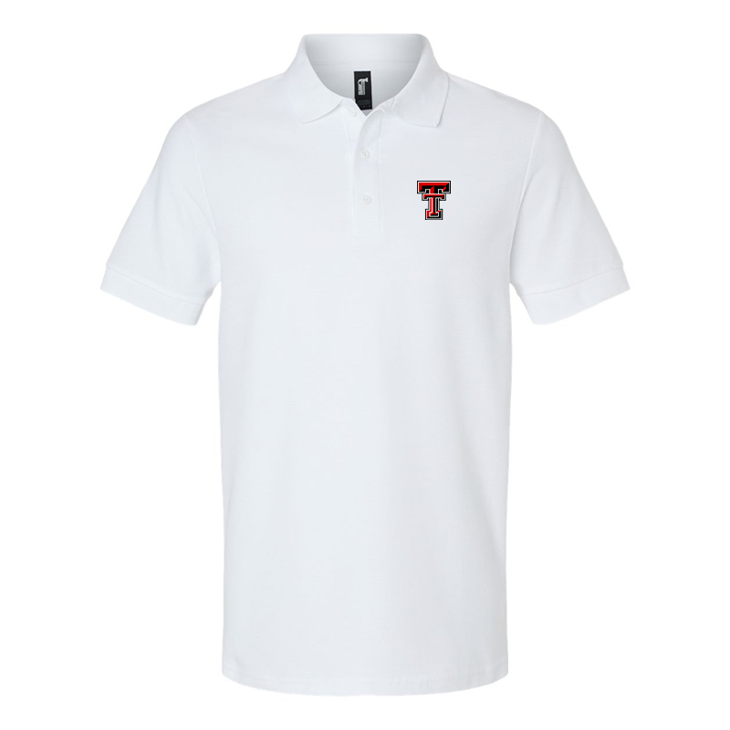 Men'sTexas Tech Red Raiders Gildan Hammer Pique Polo