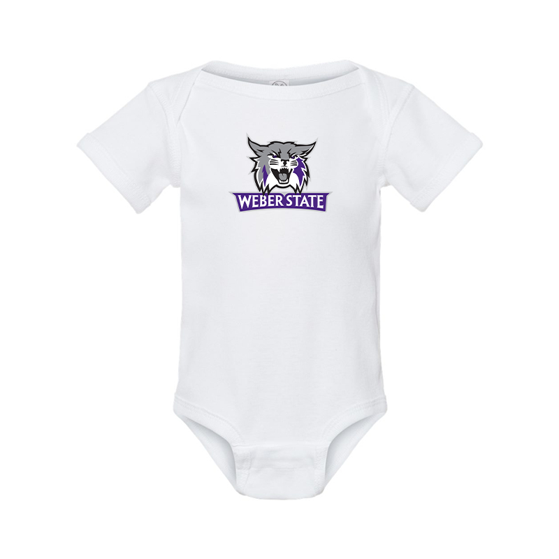 Weber State Wildcats Rabbit Skins Infant Baby Rib Bodysuit