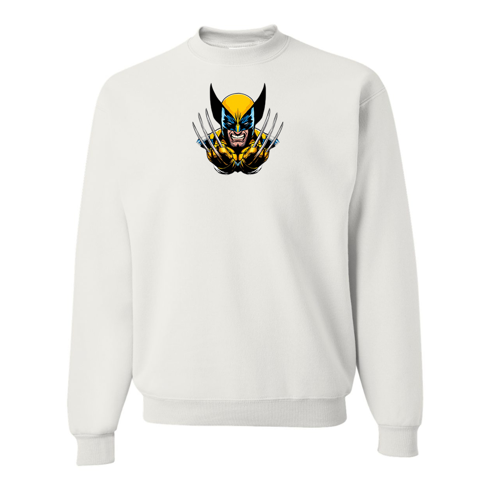 Men's Wolverine 2025 Art    JERZEES NuBlend Crewneck Sweatshirt