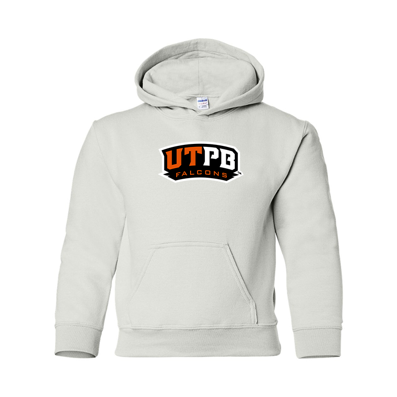 Youth UTPB Falcons Gildan Heavy Blend  Hooded Sweatshirt