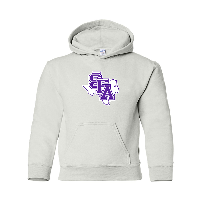 Youth Stephen F. Austin Lumberjacks  Gildan Heavy Blend  Hooded Sweatshirt