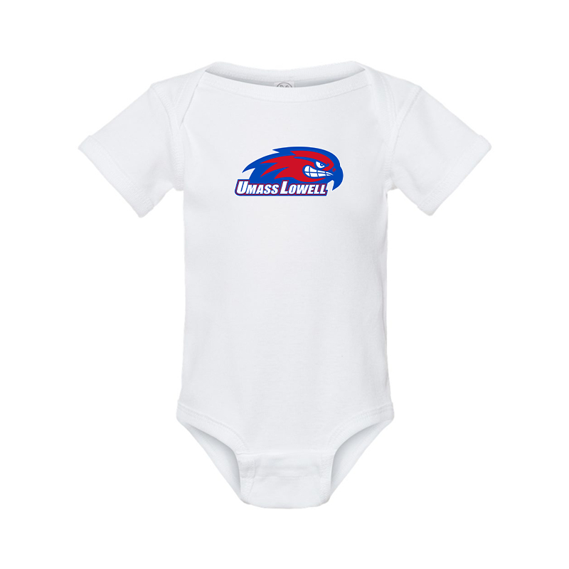 UMass Lowell River Hawks Rabbit Skins Infant Baby Rib Bodysuit