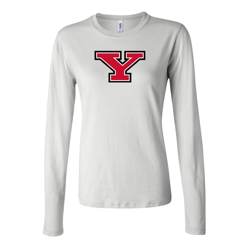 BELLA CANVAS Women’s Youngstown State Penguins Jersey Long Sleeve Tee