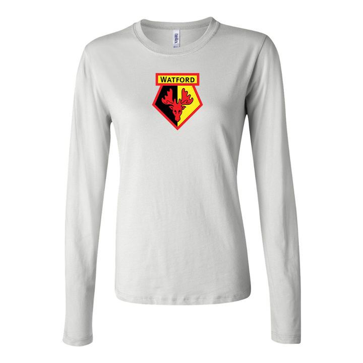 BELLA CANVAS Women’s Watford Soccer Jersey Long Sleeve Tee