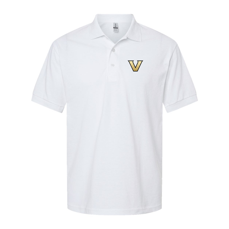 Men's Vanderbilt Commodores Gildan Dry Blend Jersey Polo