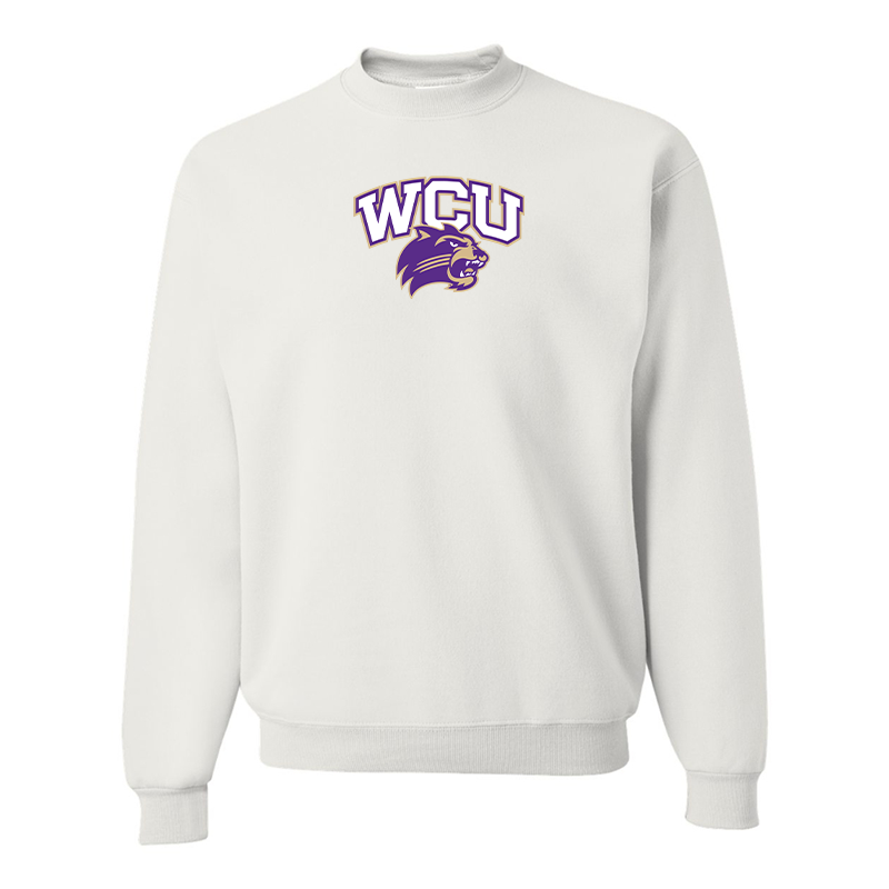 Men's Western Carolina Catamounts JERZEES NuBlend Crewneck Sweatshirt