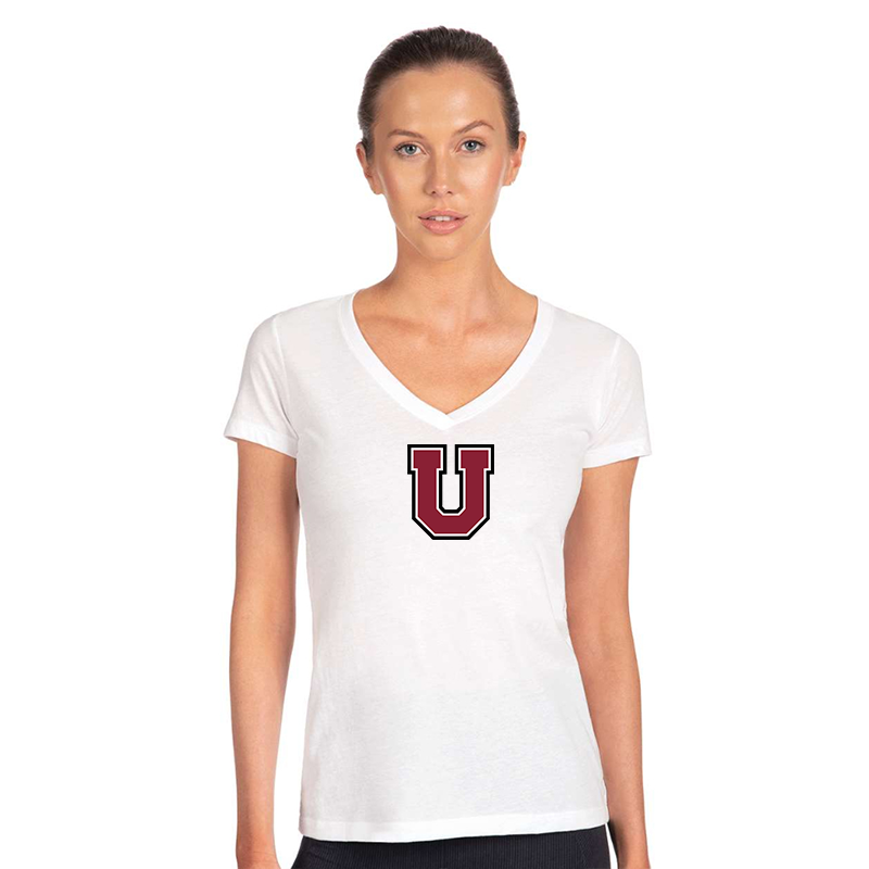 Women's Union Dutchmen  Next Level V-Neck T-Shirt