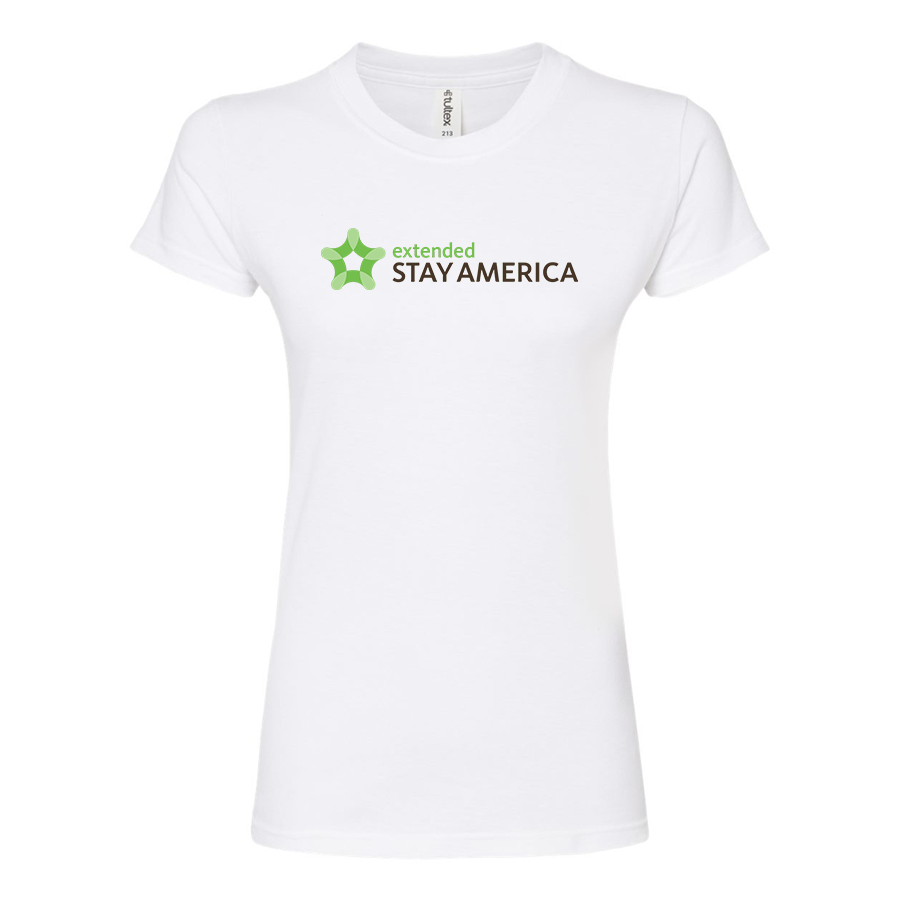 Women’s Extended Stay America  Round Neck T-Shirt