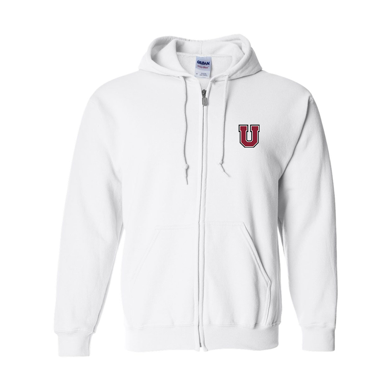 Men's Union Dutchmen Gildan  Heavy Blend Full Zip Hooded Sweatshirt