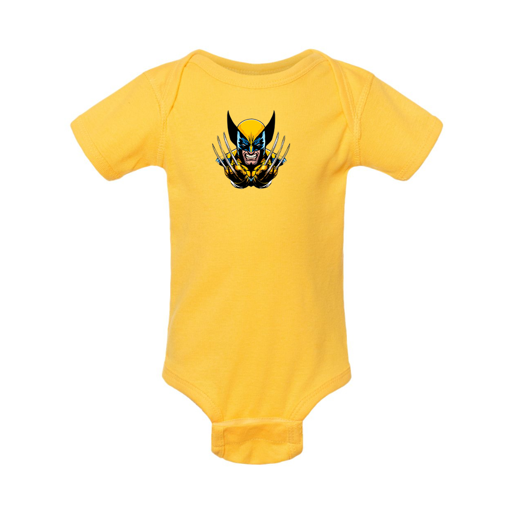 Wolverine 2025 Art   Rabbit Skins Infant Baby Rib Bodysuit