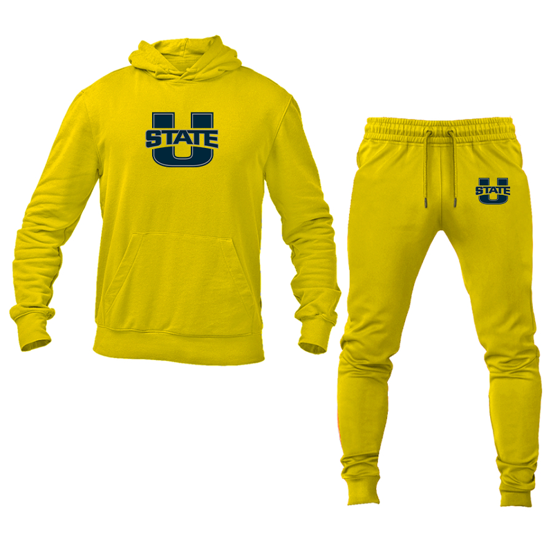 Men's Utah State Aggies Hoodie Joggers Set