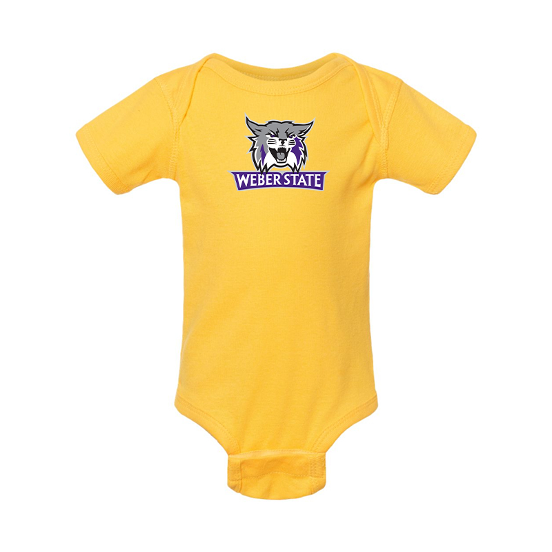 Weber State Wildcats Rabbit Skins Infant Baby Rib Bodysuit