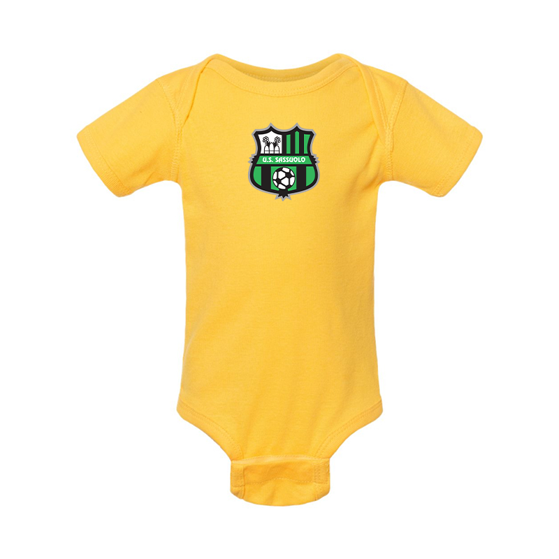 U.S. Sassuolo Soccer   Rabbit Skins Infant Baby Rib Bodysuit