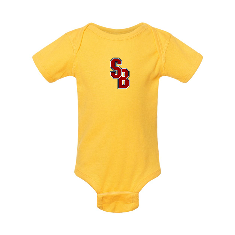 Stony Brook Seawolves  Rabbit Skins Infant Baby Rib Bodysuit