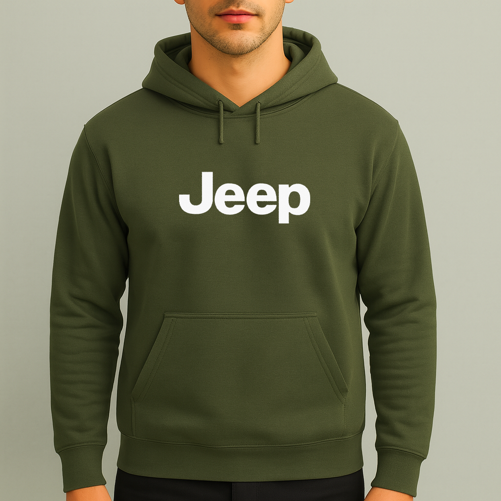 Men’s Jeep Car Pullover Hoodie