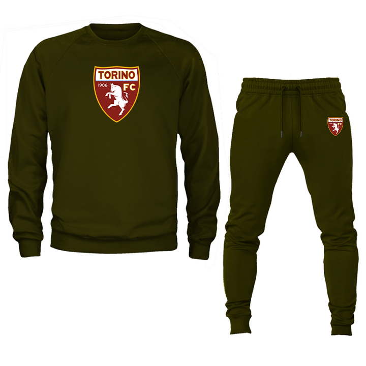 Men's Torino Soccer Crewneck Sweatshirt Joggers Suit