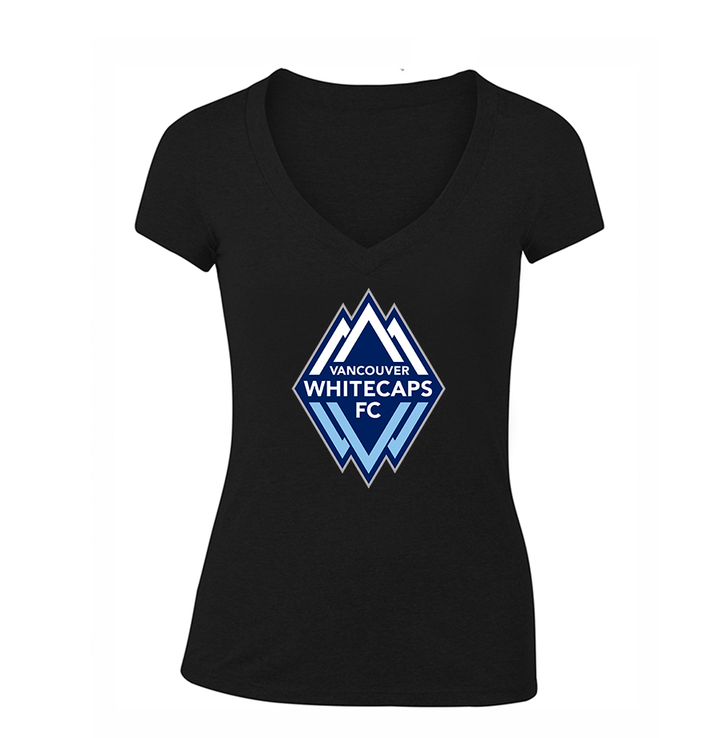 Women's Vancouver Whitecaps FC V-Neck T-Shirt