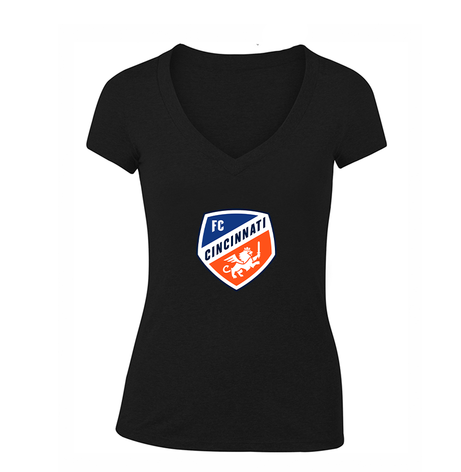 Women's FC Cincinnati V-Neck T-Shirt