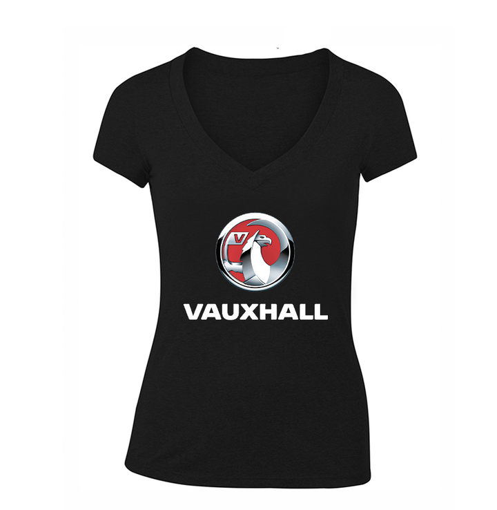 Women's Vauxcall motors V-Neck T-Shirt