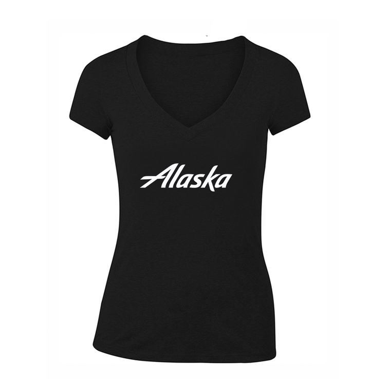 Women's Alaska Airline V-Neck T-Shirt