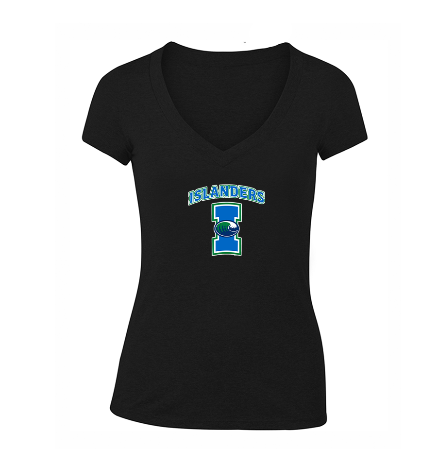 Women's  Texas AM CC Islanders  V-Neck T-Shirt