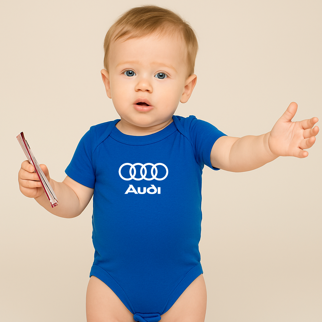 Audi car Baby Romper Onesie