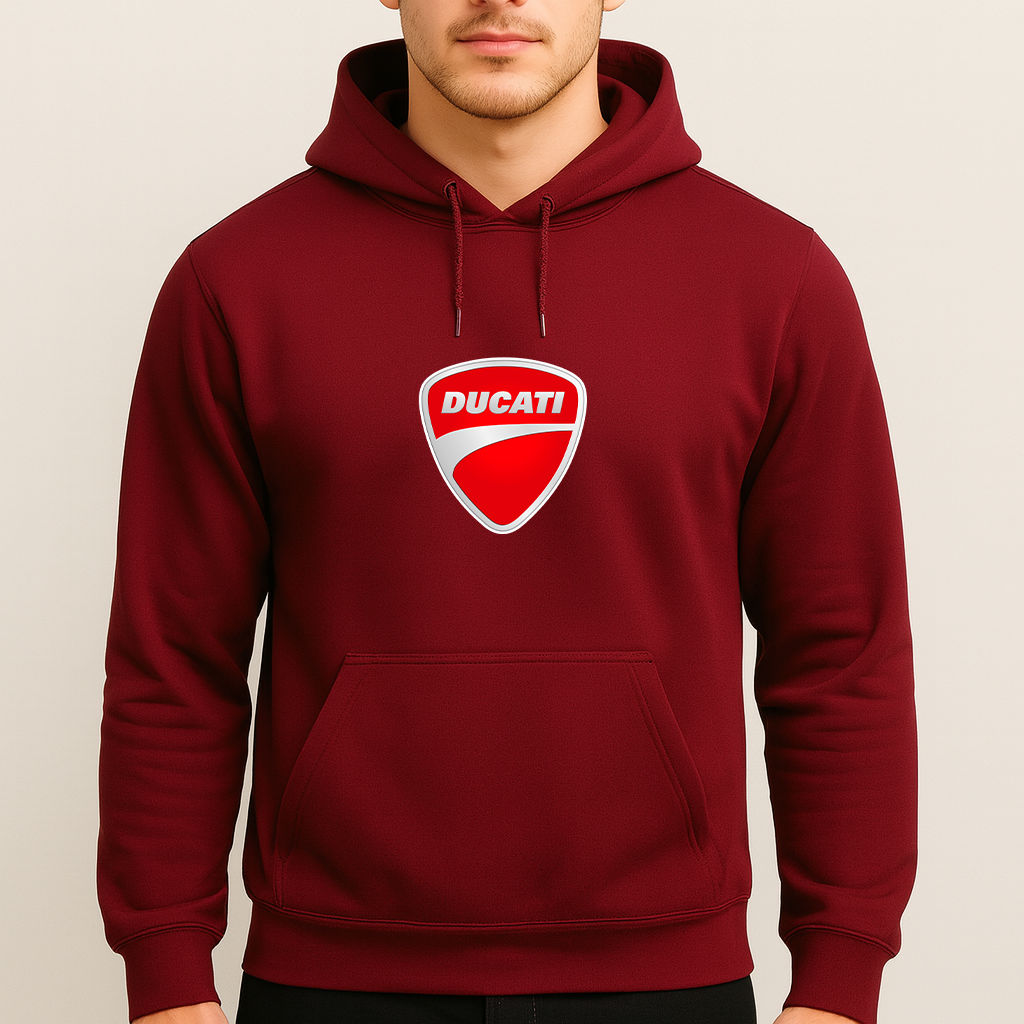 Men’s Ducati Motorcycle Pullover Hoodie
