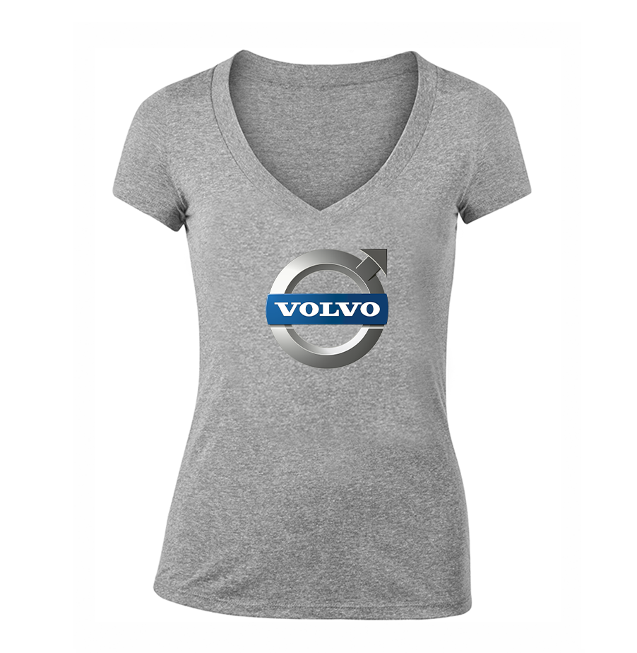 Women's Volvo Car   V-Neck T-Shirt