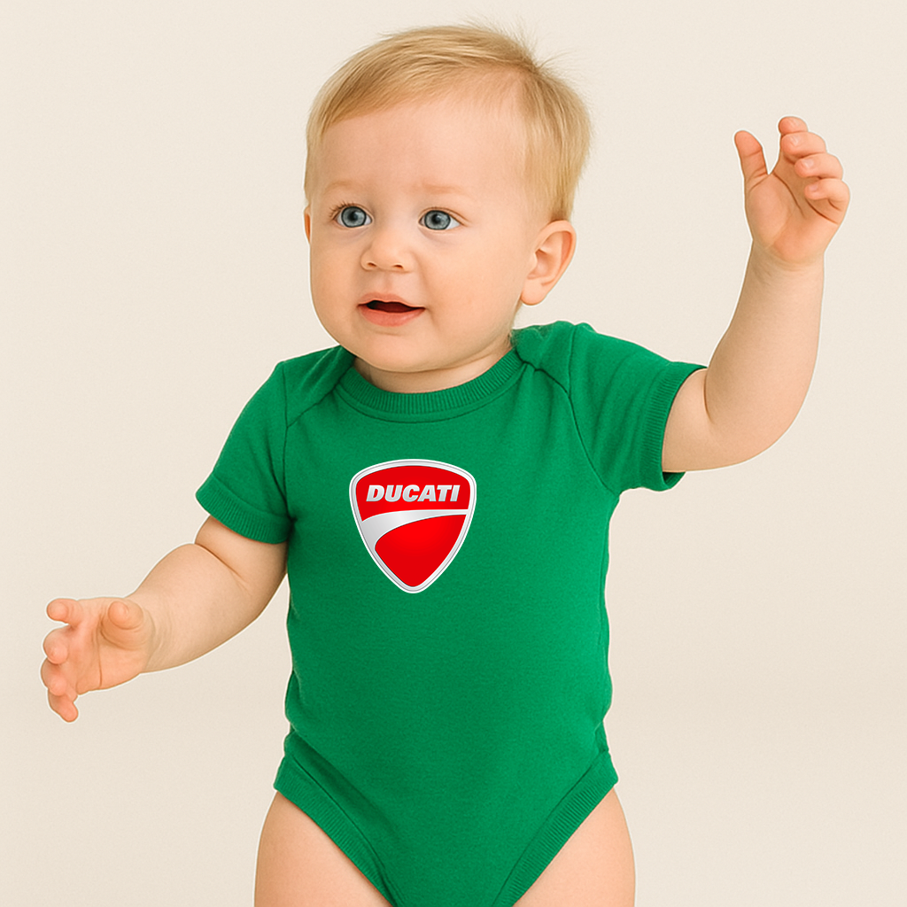 Ducati Motorcycle Baby Romper Onesie