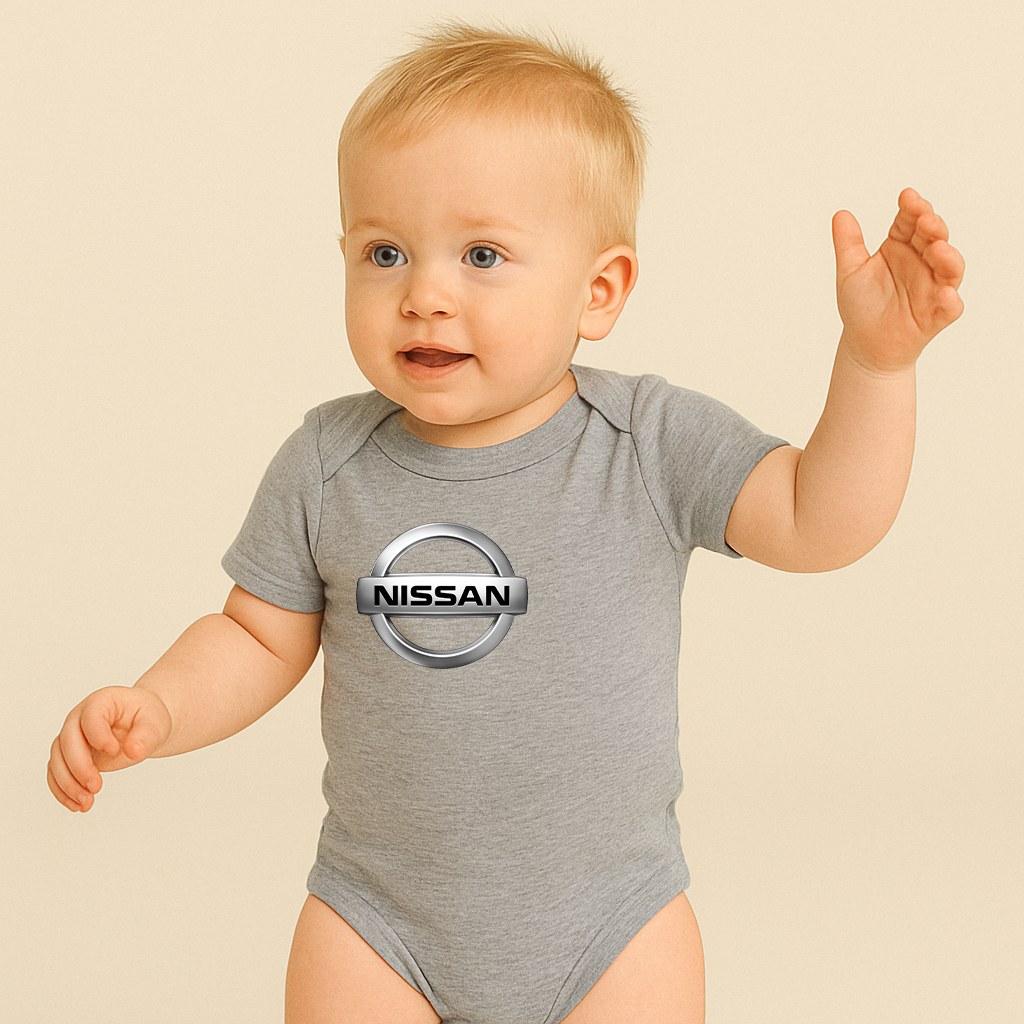 Nissan Motorsport Car Baby Romper Onesie