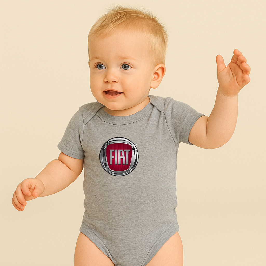 Fiat Car Baby Romper Onesie