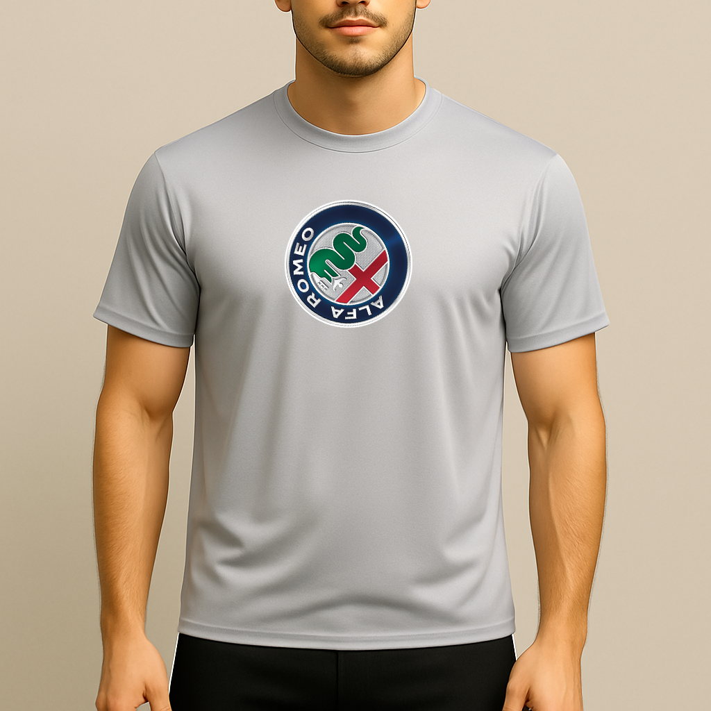 Men's Alfa Romeo Car Polyester T-Shirt