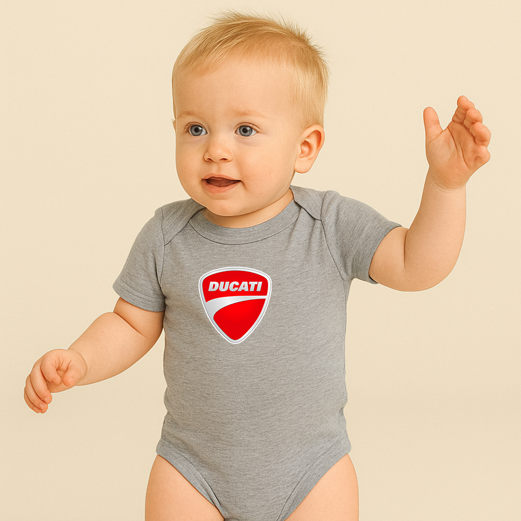 Ducati Motorcycle Baby Romper Onesie