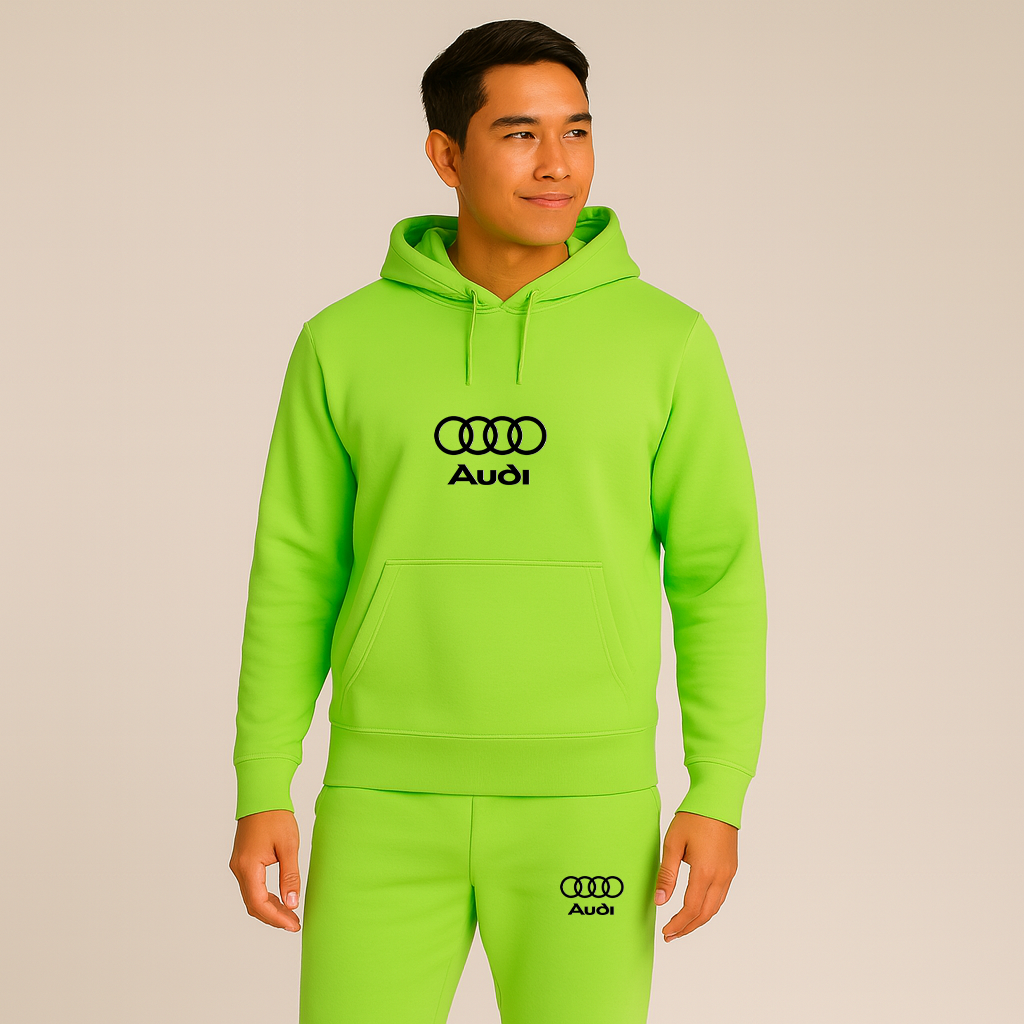 Men's Audi Motorsports Car Hoodie Joggers Set