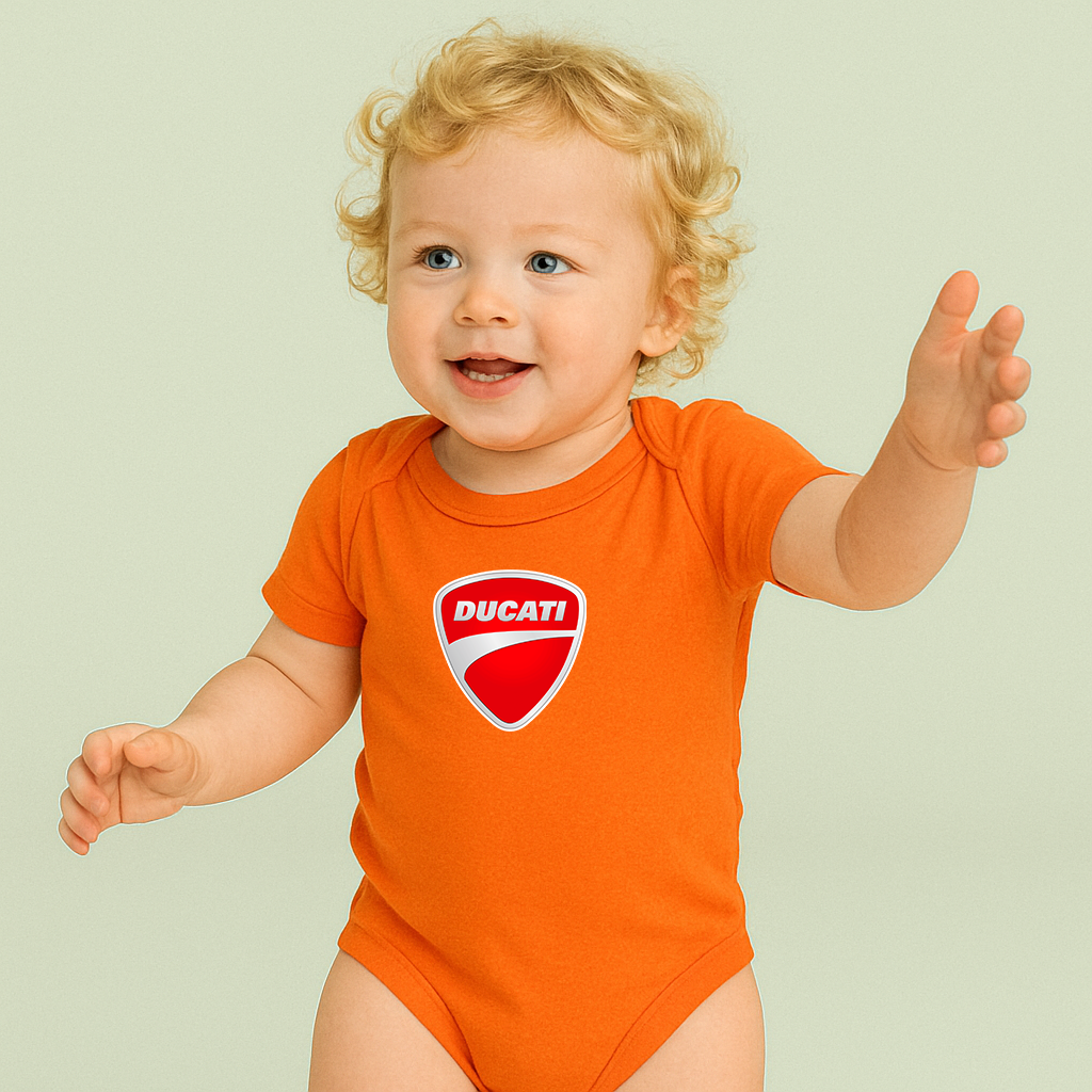 Ducati Motorcycle Baby Romper Onesie