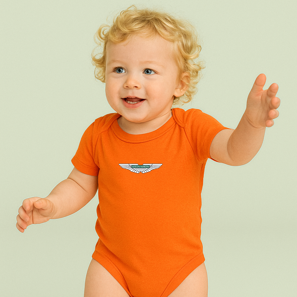 Aston Martin Car Baby Romper Onesie