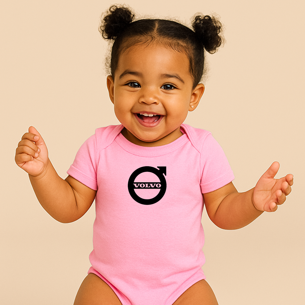 Volvo Car Baby Romper Onesie