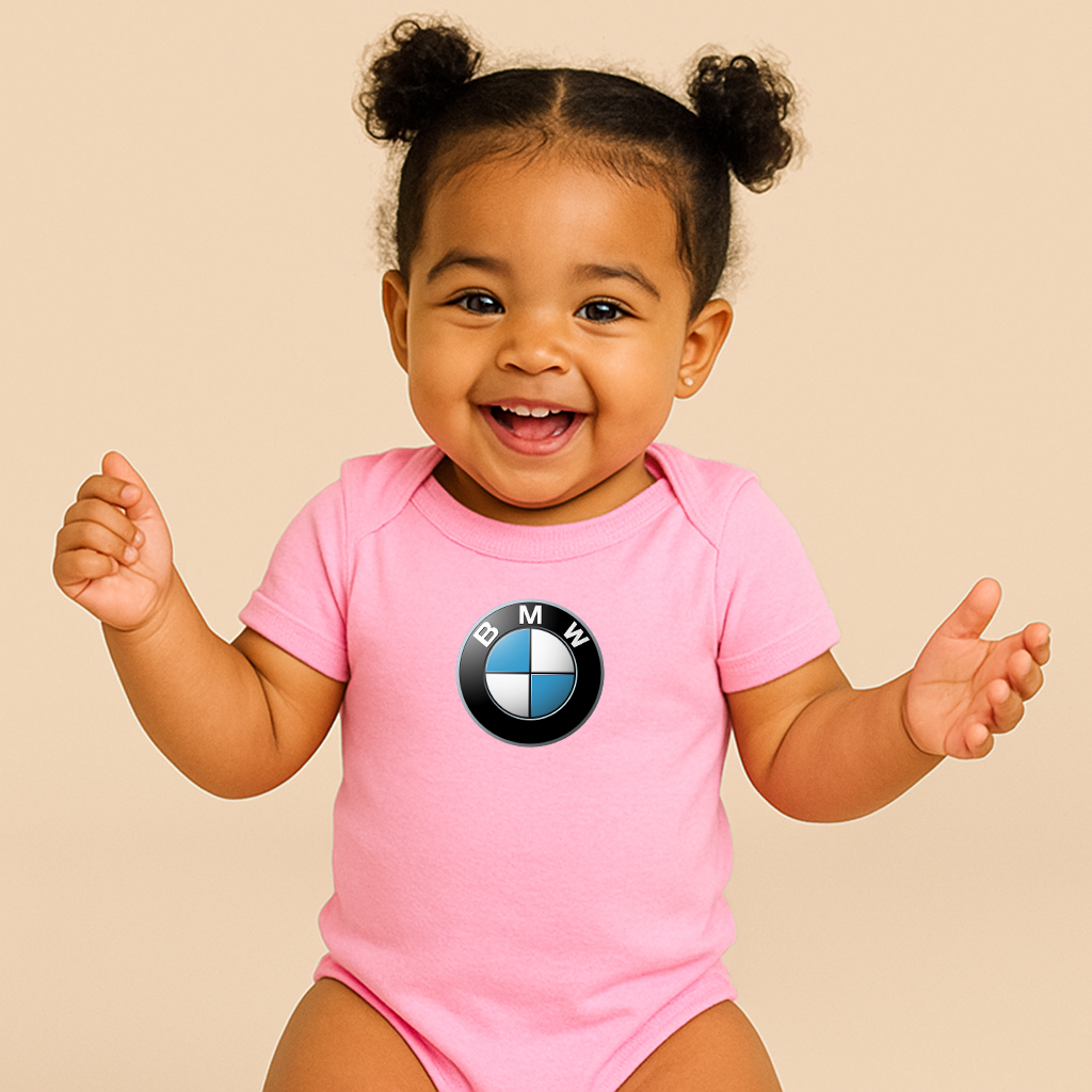 BMW Motorsports Cars Baby Romper Onesie
