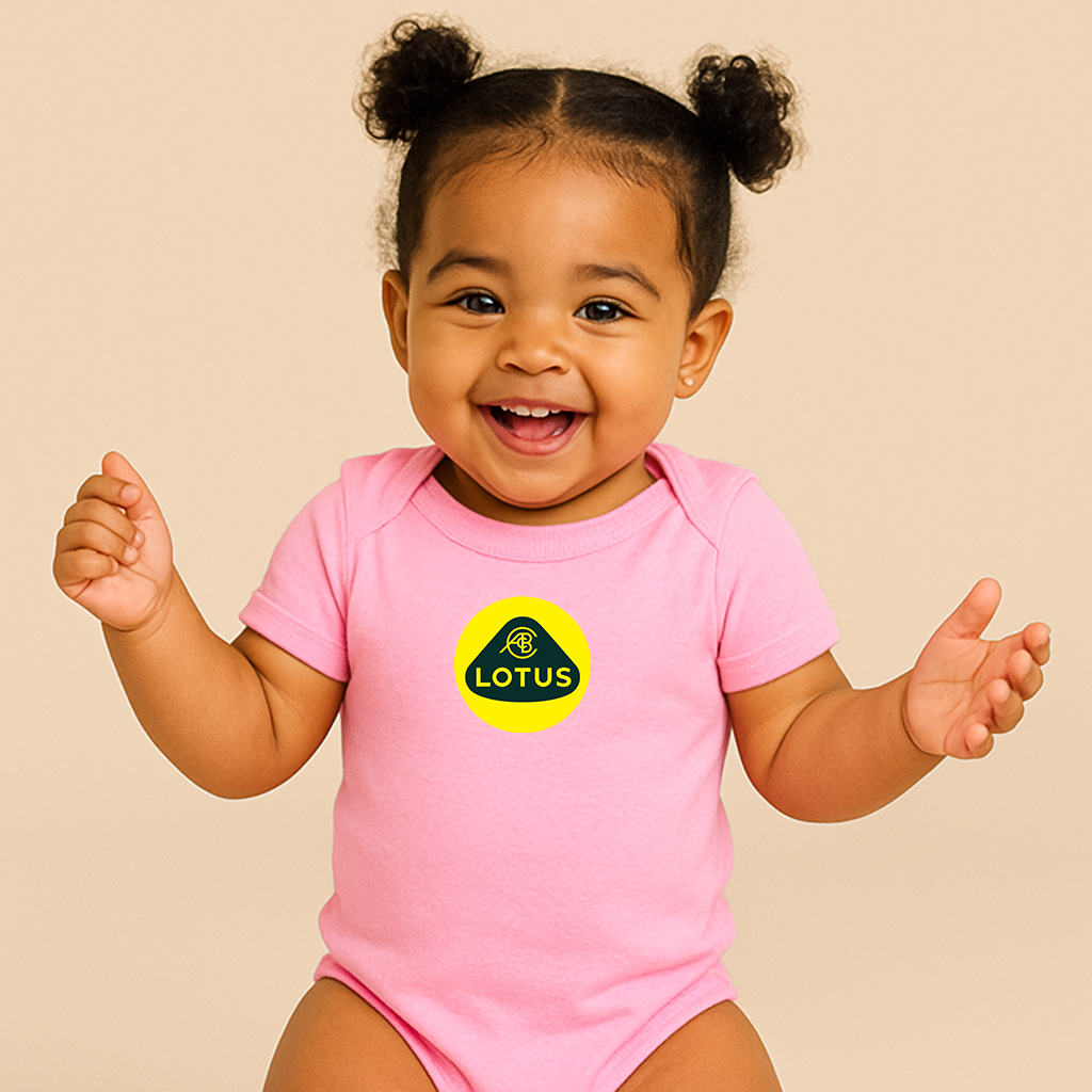 Lotus Car Baby Romper Onesie