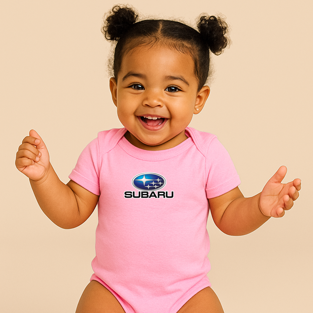 Subaru Car Baby Romper Onesie