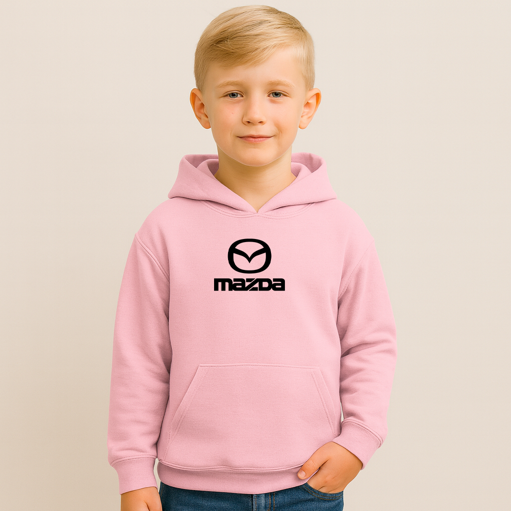 Youth Kids Mazda Car Pullover Hoodie
