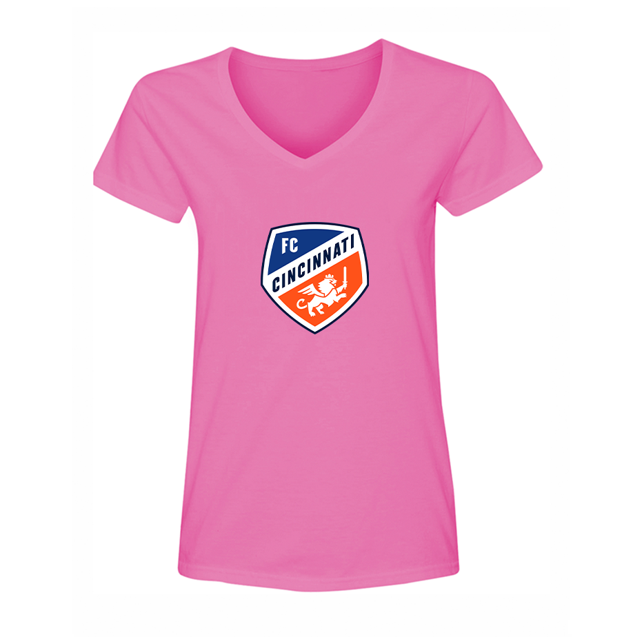 Women's FC Cincinnati V-Neck T-Shirt