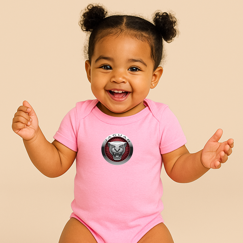Jaguar Motorsports Supercars Baby Romper Onesie