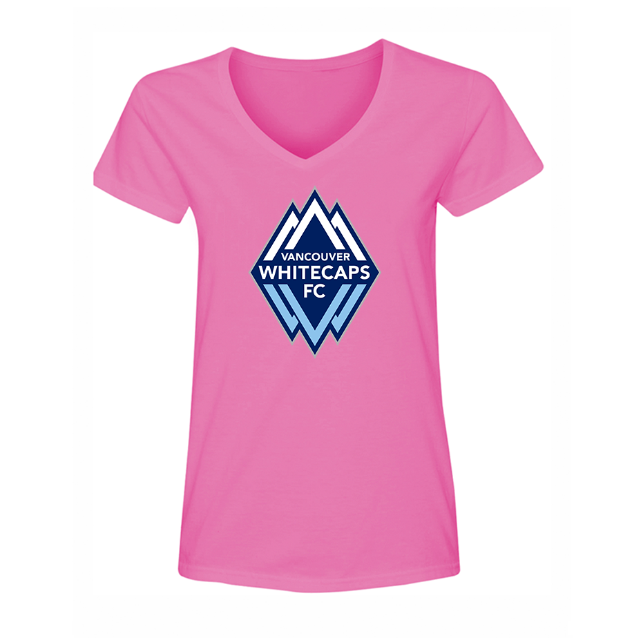 Women's Vancouver Whitecaps FC V-Neck T-Shirt