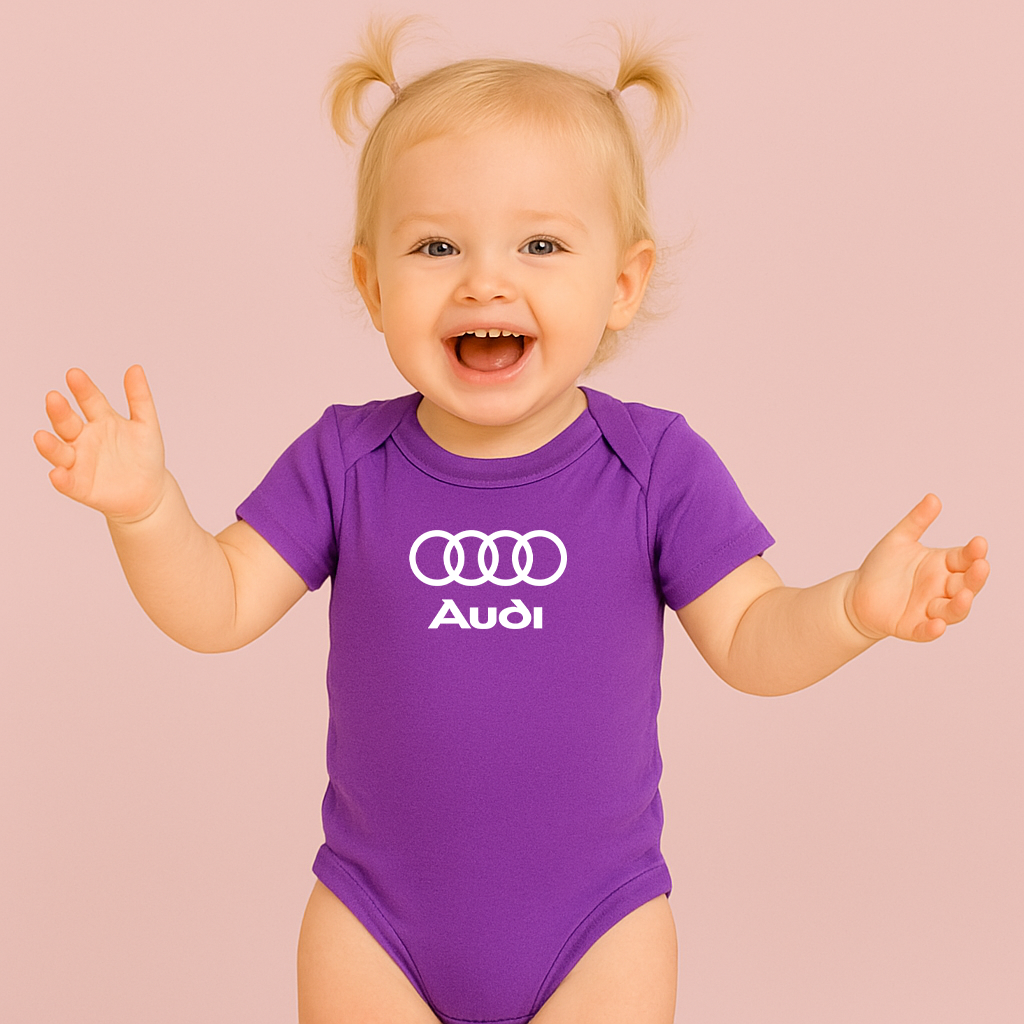 Audi car Baby Romper Onesie