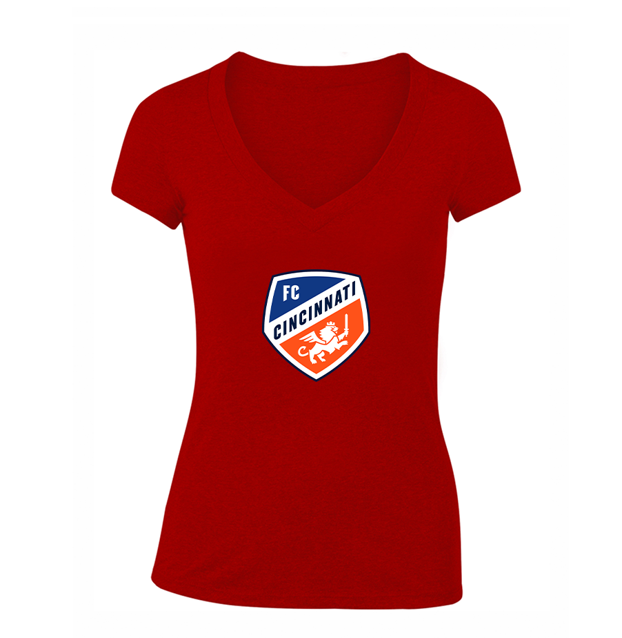 Women's FC Cincinnati V-Neck T-Shirt