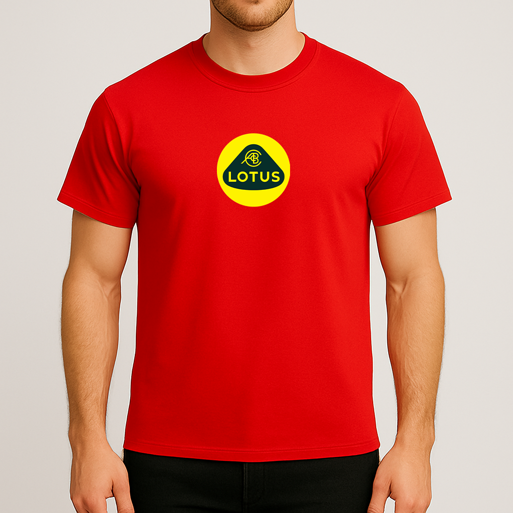 Men’s Lotus Car Cotton T-Shirt