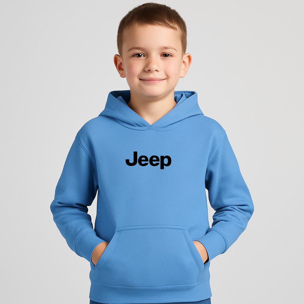 Youth Kids Jeep Car Pullover Hoodie