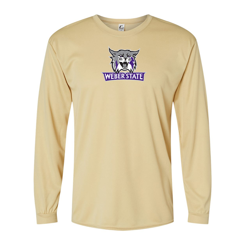 Men's Weber State Wildcats  Performance Long Sleeve T-Shirt