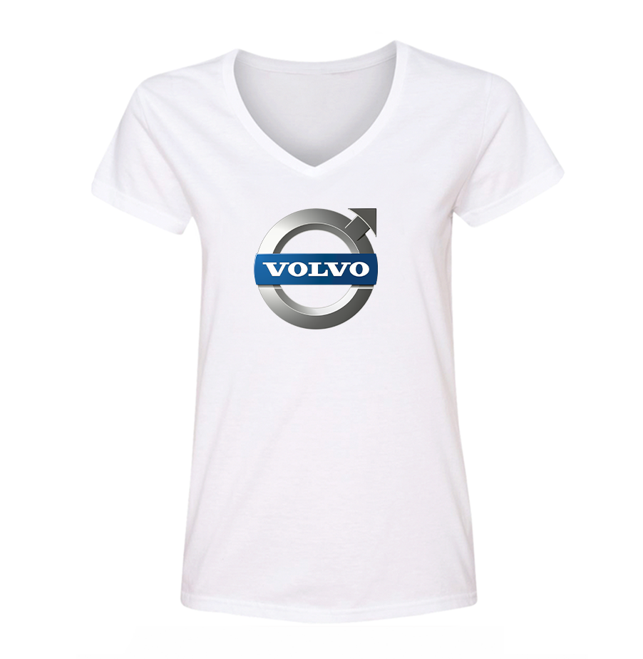 Women's Volvo Car   V-Neck T-Shirt